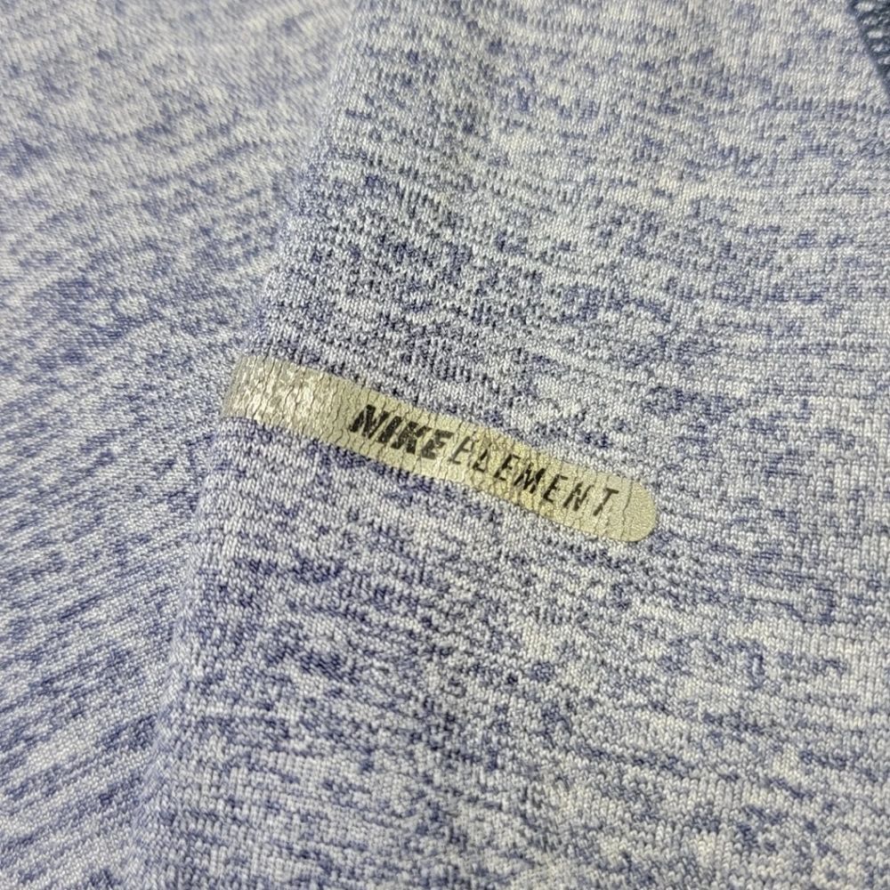 Nike Penn State Heathered Blue Long Sleeve Quarter Zip Pullover XL - Picture 5 of 9